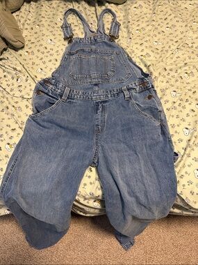Target Women's Light Blue Denim Overalls